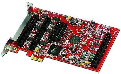 PCI Express analog and digital I/O board for measurement and control offered by Sensoray