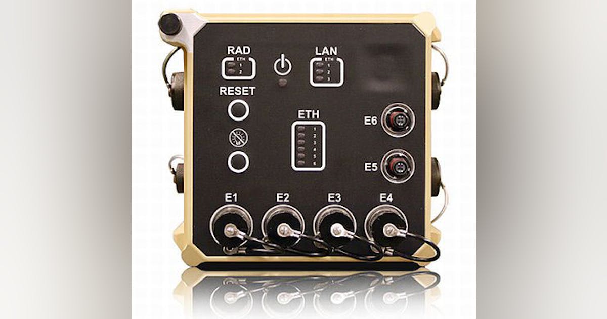 Rugged mobile router for high-bandwidth vetronics networking introduced ...