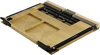 6U VME64x single-board computer for technology insertion into aircraft offered by CES