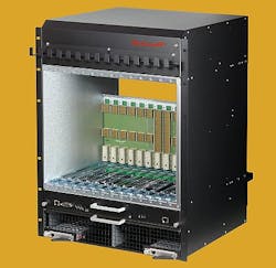 ATCA chassis for defense aerospace, surveillance, and industrial introduced by Pentair ATCA chassis for defense aerospace, surveillance, and industrial introduced by Pentair
