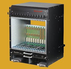 ATCA chassis for defense aerospace, surveillance, and industrial introduced by Pentair