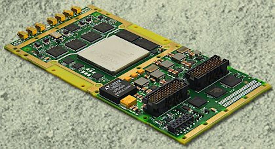 FPGA analog I/O XMC for defense and aerospace applications introduced by Curtiss-Wright