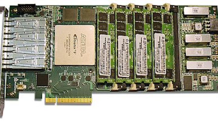 FPGA accelerator card for signals intelligence and network security introduced by Nallatech