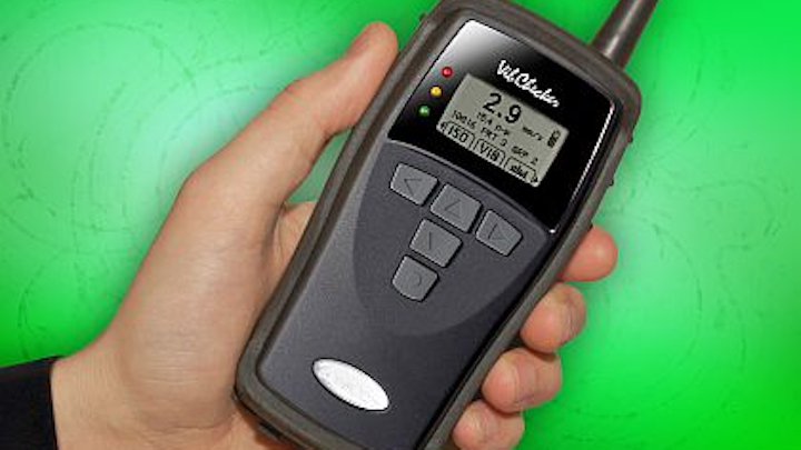Vibration-measurement meter introduced by QBC for testing in 10-to-1000-Hz range