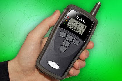Vibration-measurement meter introduced by QBC for testing in 10-to-1000-Hz range