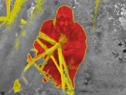 Real-time portable image-processing for enhanced surveillance imagery offered by RFEL