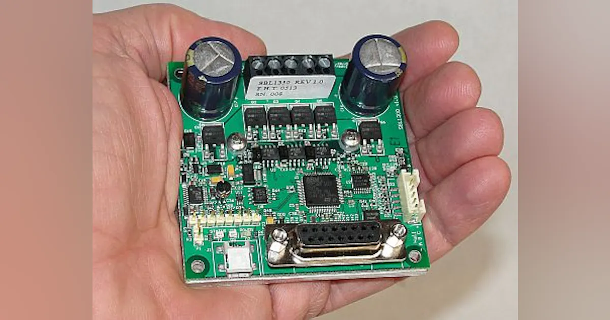 Robot Motor Control Computer Intelligent motor controller for robots and industrial automation ...