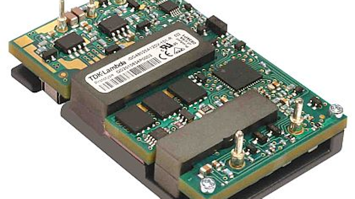 DC-DC converters for robotics, test, and industrial control introduced by TDK Lambda