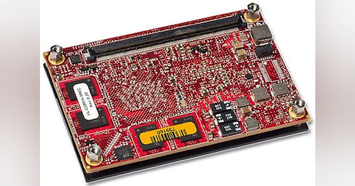 Small-form-factor computer on module for aerospace and defense ...