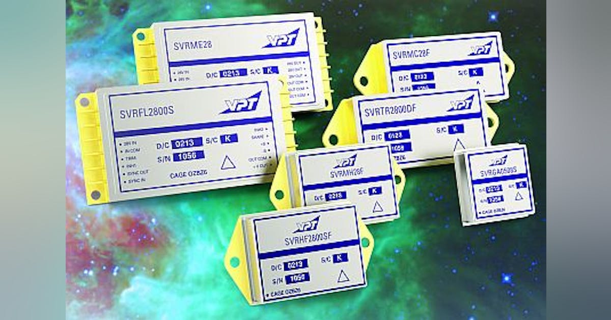 Radiation-hardened power electronics introduced by VPT for orbital and ...