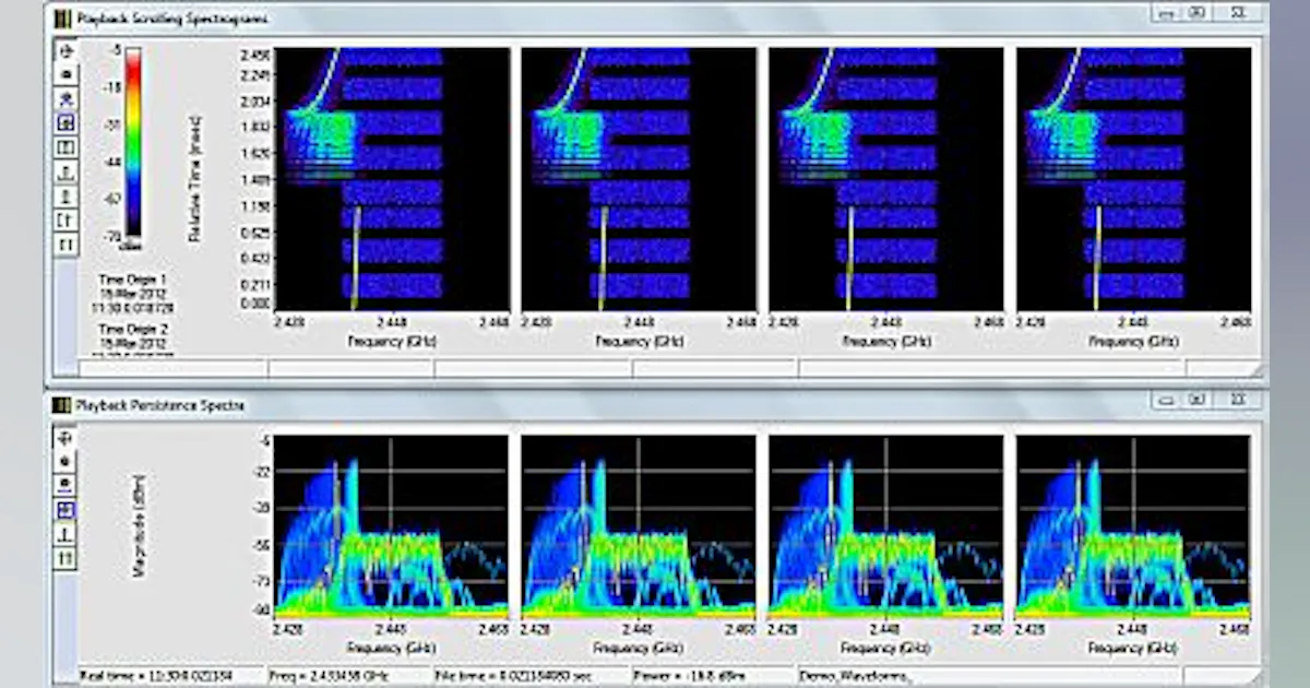 RF and microwave signal analysis software from X-COM finds and analyzes ...