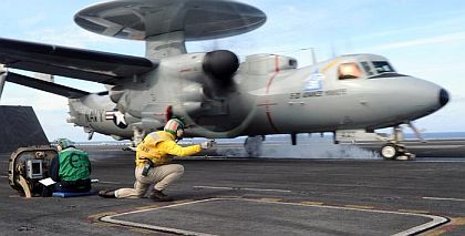 Northrop Grumman Prepares To Build Five E 2d Advanced Hawkeye Carrier Based Aircraft Military Aerospace Electronics