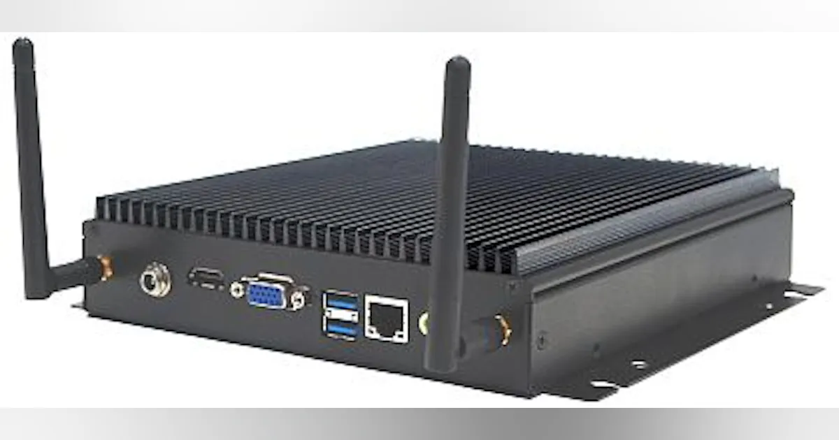 Rugged, fanless computer for industrial automation introduced by WIN ...