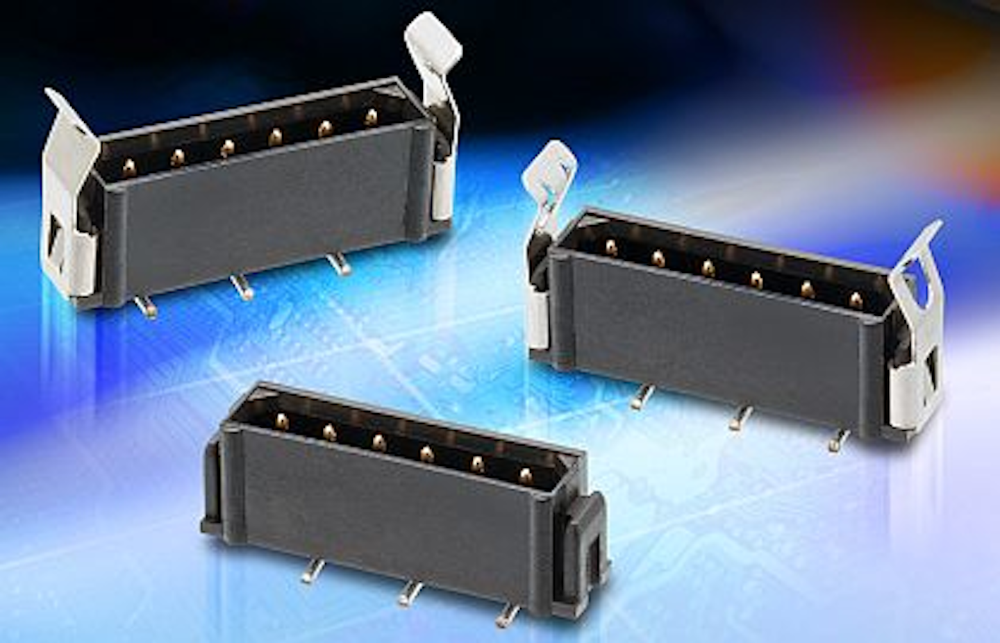 Singleinline surfacemount connector for avionics applications