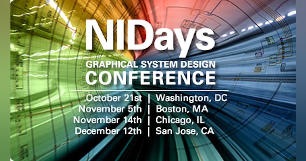 National Instruments launches one-day conference series well suited to ...
