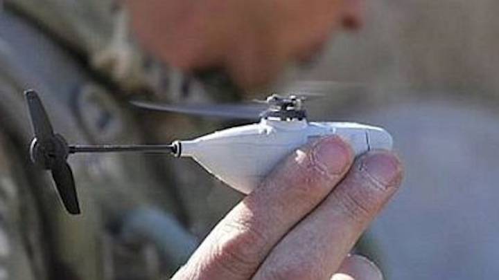 Army asks Norwegian company to design Black Hornet pocket UAV helicopter for foot soldiers