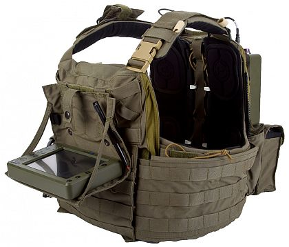 Battlefield wearable computer to manage military communications introduced by Crystal