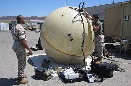 Army looks to GATR Technologies for lightweight, quick-setup inflatable SATCOM antennas