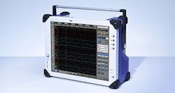Portable data recorder for lab, power, and destructive testing introduced by HBM