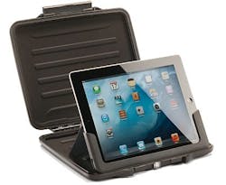 Rugged crush-resistant case from Pelican protects mobile iPad tablet computers from damage Rugged crush-resistant case from Pelican protects mobile iPad tablet computers from damage