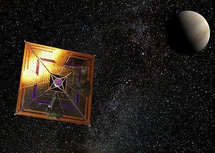 NASA looks for companies able to build solar sails for pushing CubeSats through deep space