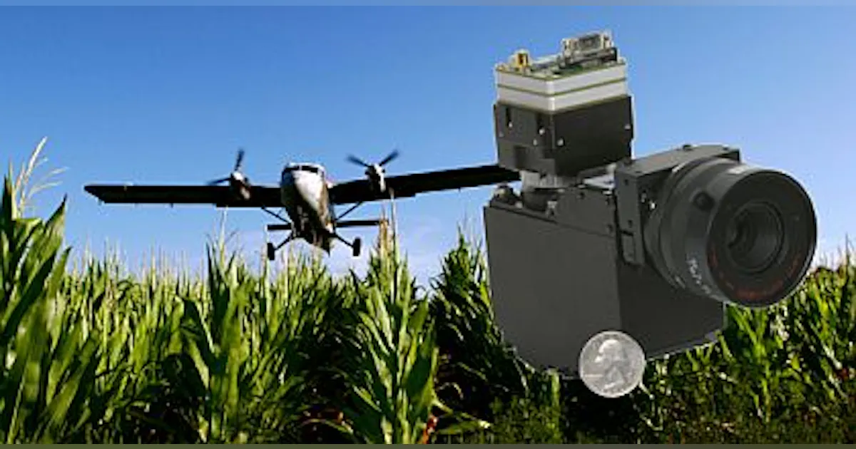 Hyperspectral sensor payload for UAVs and manned aircraft introduced by ...