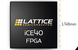 Small, power-efficient FPGAs for context-aware mobile devices offered by Lattice Semiconductor