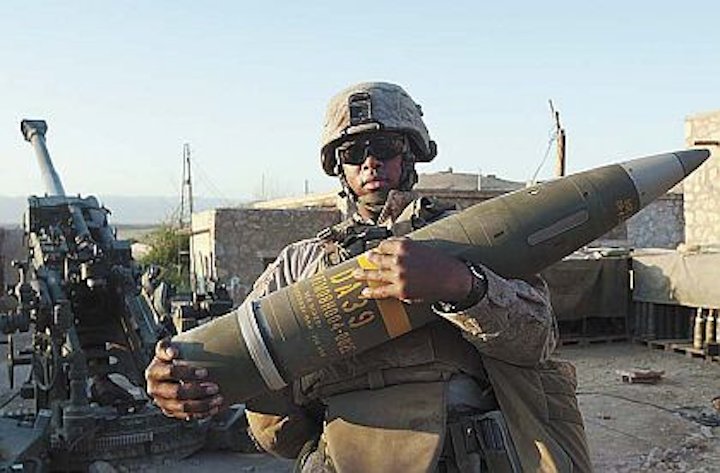 Raytheon to provide 216 satellite-guided heavy artillery shells to attack moving targets