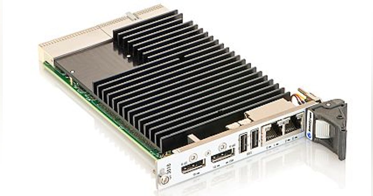 CompactPCI computer board for low-power harsh-environment use offered ...