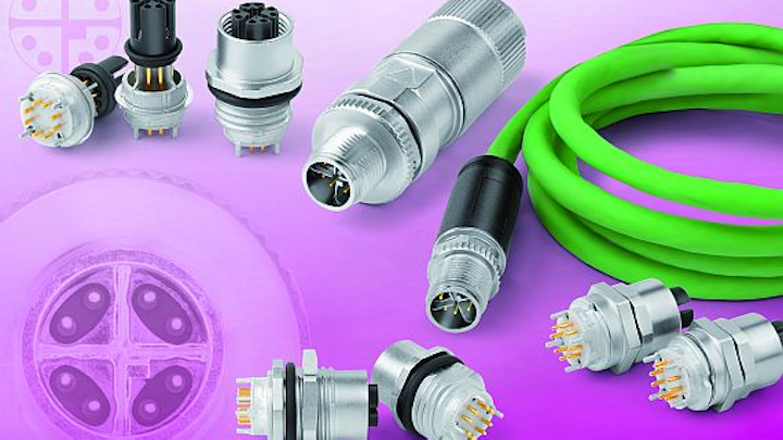Rugged 8-pin X-coded connectors for demanding industrial applications introduced by Binder-USA