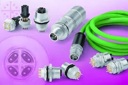 Rugged 8-pin X-coded connectors for demanding industrial applications introduced by Binder-USA Rugged 8-pin X-coded connectors for demanding industrial applications introduced by Binder-USA