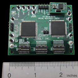 Two-chip ARINC 429 avionics databus repeater for long cable runs introduced by Holt Two-chip ARINC 429 avionics databus repeater for long cable runs introduced by Holt