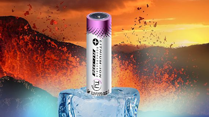 Harsh-environment lithium-ion batteries for sensors, night vision, and GPS devices introduced by Tadiran