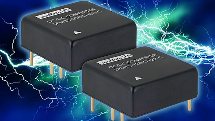 Low-power DC-DC power electronics modules for harsh environments introduced by Murata