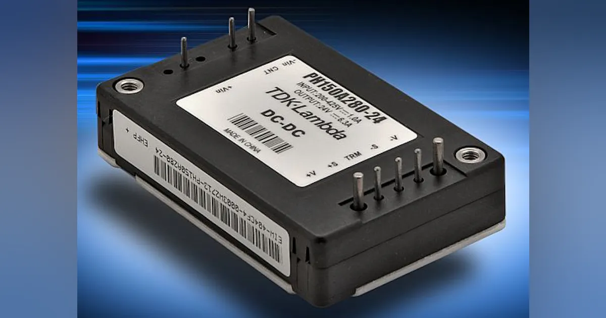 Tdk's Dc Power Module Rework Kit DC-DC power electronics modules for test and industrial applications ...