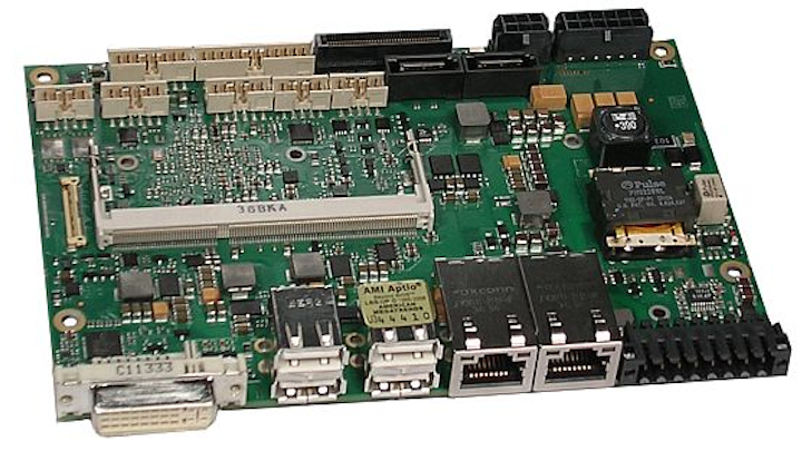 Rugged Intel-based PCI Express single-board computer for industrial control offered by ADL