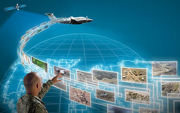 Airborne networking when forces are outgunned