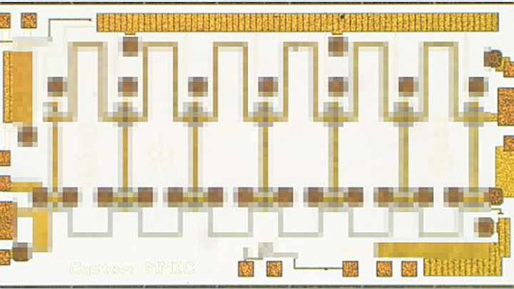 1-to-24 GHz GaAs driver amplifier for military and space applications introduced by Custom MMIC