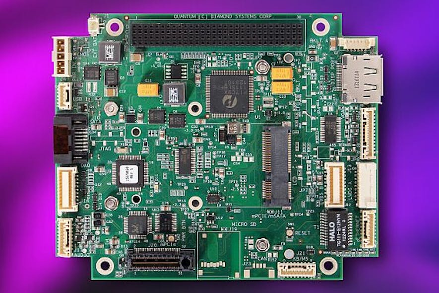 Rugged PCI/104-Express single-board computer for military applications introduced by Diamond