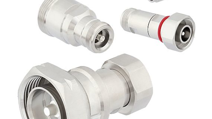 Mini-DIN adapters for land-mobile radio RF and microwave applications introduced by Fairview