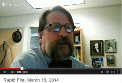 NASHUA, N.H., 18 March 2014. Potentially dangerous cuts in military research, a software upgrade for NASA mission control, and the end in sight for development of the next-generation anti-ship missile highlight this week's Rapid Fire interview with John Keller and Ernesto Burden of Military & Aerospace Electronics. Each week the Military & Aerospace Electronics exclusive Rapid Fire interview at Google Hangouts highlights and discusses the top three stories of this week, chosen by John Keller, chief editor of Military & Aerospace Electronics. NASHUA, N.H., 18 March 2014. Potentially dangerous cuts in military research, a software upgrade for NASA mission control, and the end in sight for development of the next-generation anti-ship missile highlight this week's Rapid Fire interview with John Keller and Ernesto Burden of Military & Aerospace Electronics. Each week the Military & Aerospace Electronics exclusive Rapid Fire interview at Google Hangouts highlights and discusses the top three stories of this week, chosen by John Keller, chief editor of Military & Aerospace Electronics.