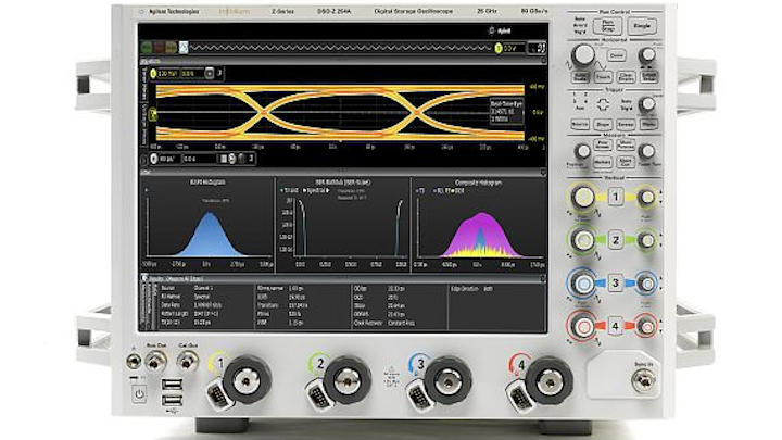 Oscilloscopes that users can synchronize to measure 40 channels at once introduced by Agilent