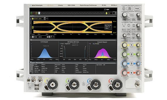 Oscilloscopes that users can synchronize to measure 40 channels at once introduced by Agilent