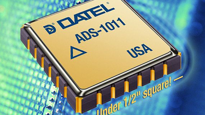 Rugged, rad-hard 10-bit A/D converter introduced by DATEL for aerospace and defense uses