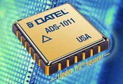 Rugged, rad-hard 10-bit A/D converter introduced by DATEL for aerospace and defense uses