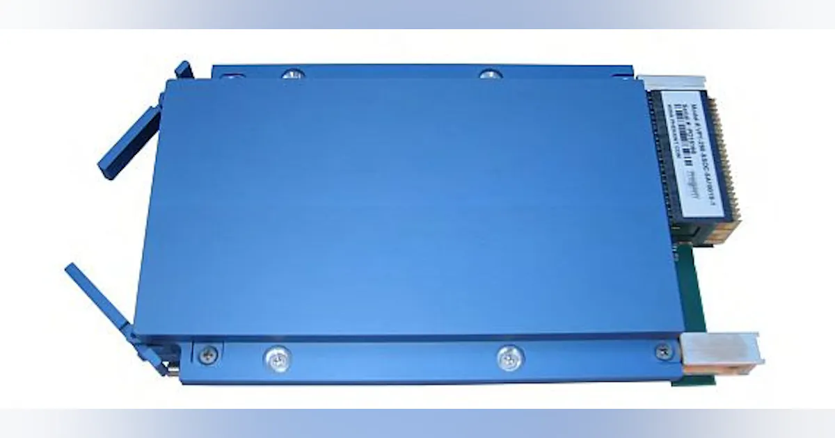 Rugged VPX solid-state disk with 1 terabyte of data storage introduced ...