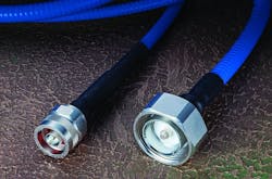 3/8- and 1/2-inch 50 Ohm low-loss plenum rated coaxial cable introduced by Time Microwave