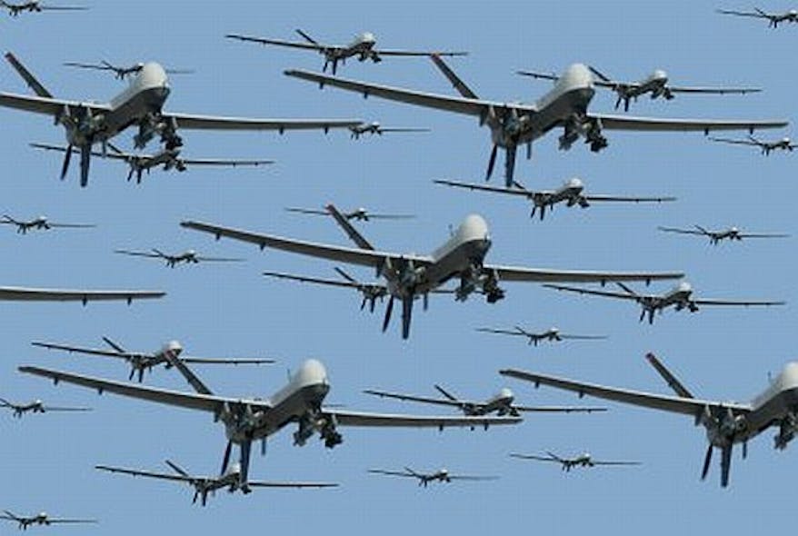 Collaborating UAVs is aim of DARPA CODE program