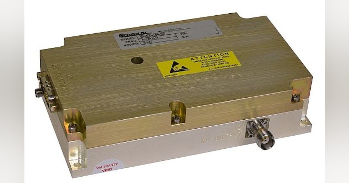Solid-state RF module for communications, electronic warfare, and radar ...
