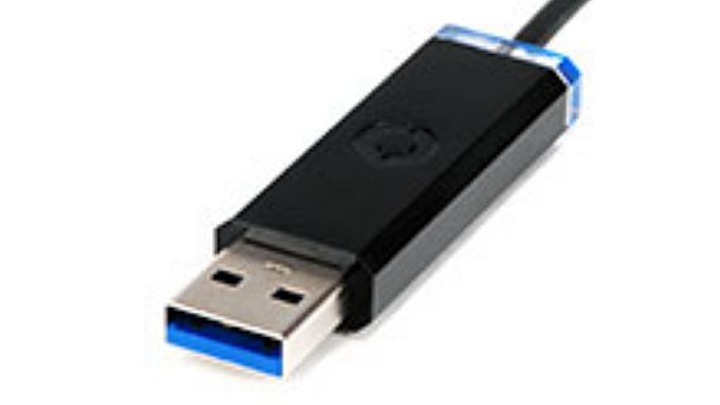 Optical USB cables from Corning send data at 5 gigabits per second as far as 30 meters